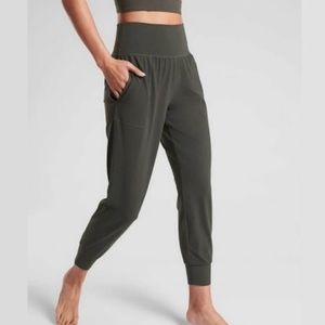 Athleta Salutation Powervita Joggers Anthracite Grey